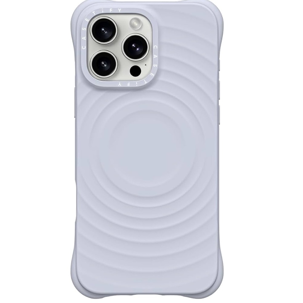 Periwinkle Casetify iPhone 16 Pro Max Ripple Case